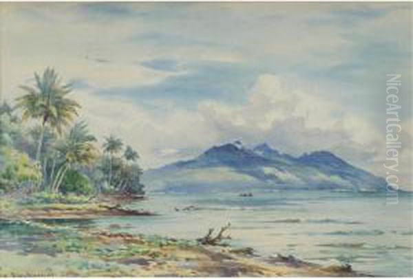 Papeari Oil Painting by William Alister Macdonald