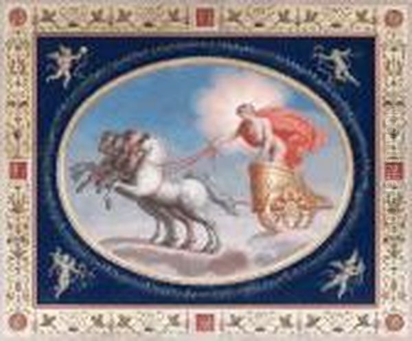 Apollo Oil Painting by Michaelangelo Maestri