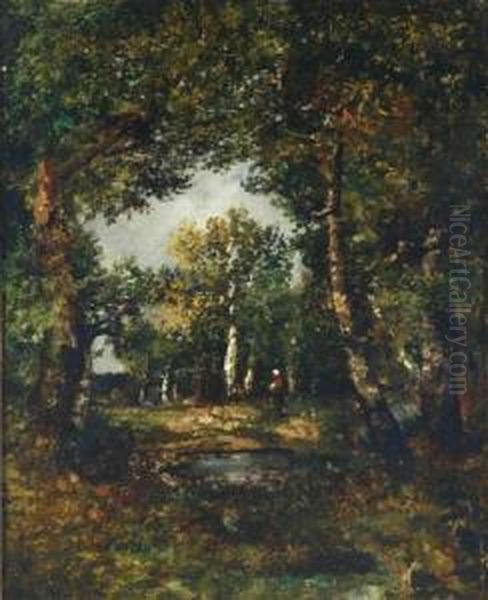 Waldinneres Mitbauerin Oil Painting by Camille Magnus
