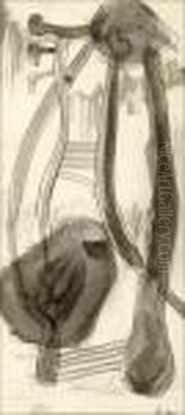 Nimeton. Oil Painting by Otto Makila