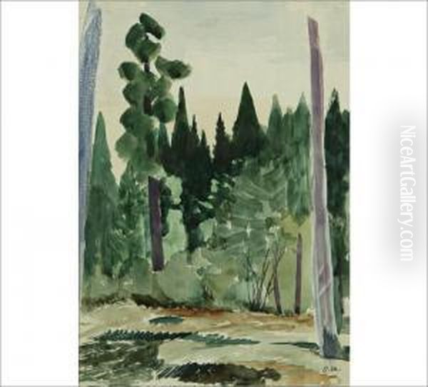 Untitled Oil Painting by Otto Makila