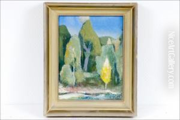 Vehreys - Gronska. Oil Painting by Otto Makila