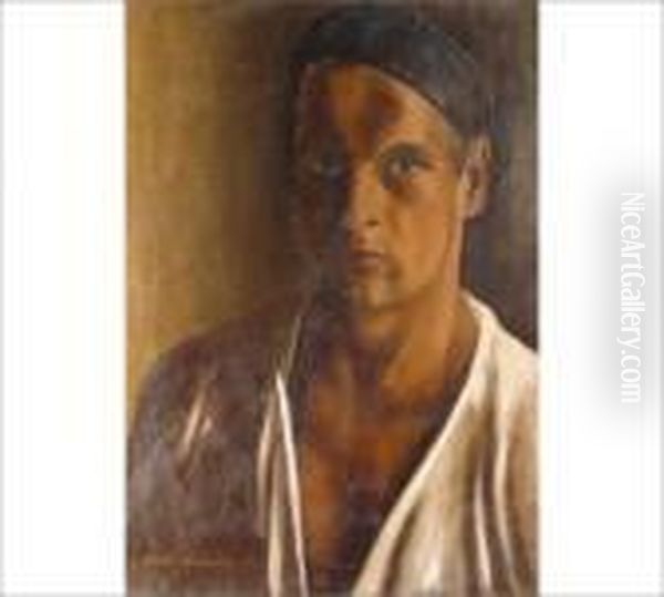 Untitled Oil Painting by Otto Makila