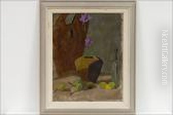 Asetelma - Stilleben. Oil Painting by Otto Makila