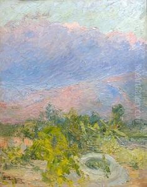 Landscape Oil Painting by Konstantinos Maleas