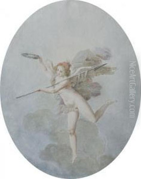 Allegorie De La Revolution Oil Painting by Jean-Baptiste Mallet