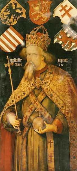 Emperor Sigismund Oil Painting by Albrecht Durer