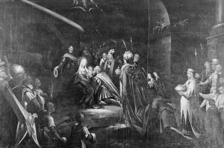 The Adoration of the Magi Oil Painting by Albrecht Durer