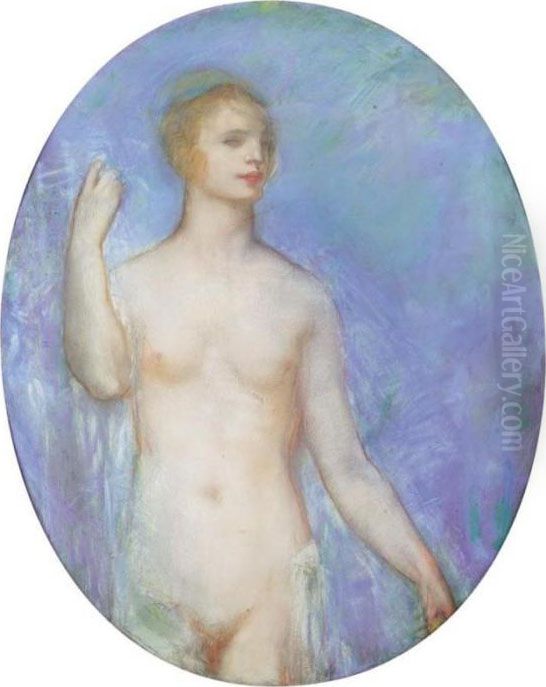 Diane Oil Painting by Pierre Amede Marcel-Beronneau