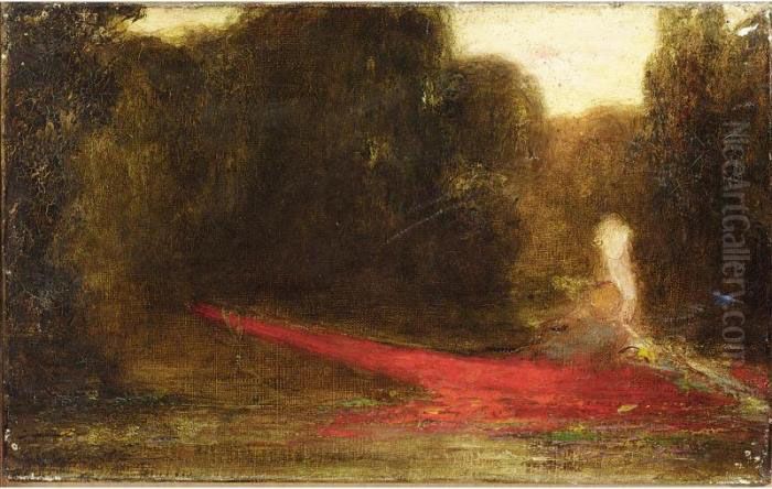 Orphee Oil Painting by Pierre Amede Marcel-Beronneau