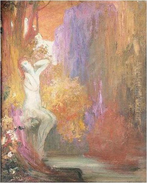 Sirene Oil Painting by Pierre Amede Marcel-Beronneau