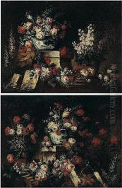 Born In Rovigo, Active During The Late 17th And Early 18th Century Oil Painting by Elisabetta Marchioni