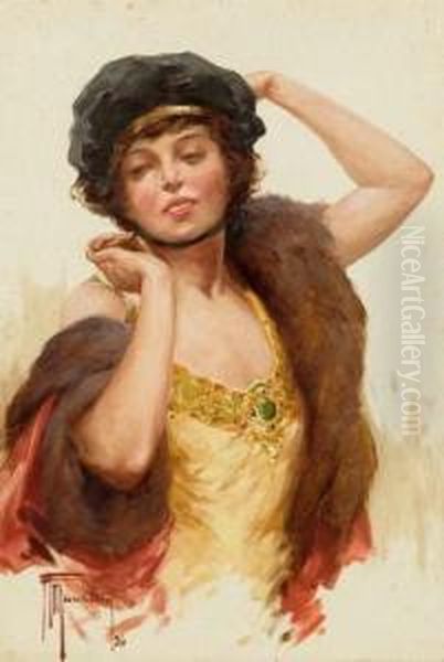 Ritratto Oil Painting by Andrea Marchisio