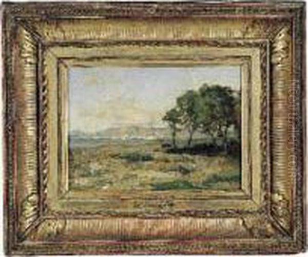 Paysage D'afrique Du Nord Oil Painting by Prosper-Georges-Antoine Marilhat