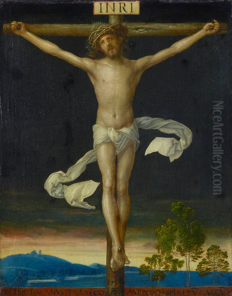Crucifixion Oil Painting by Albrecht Durer
