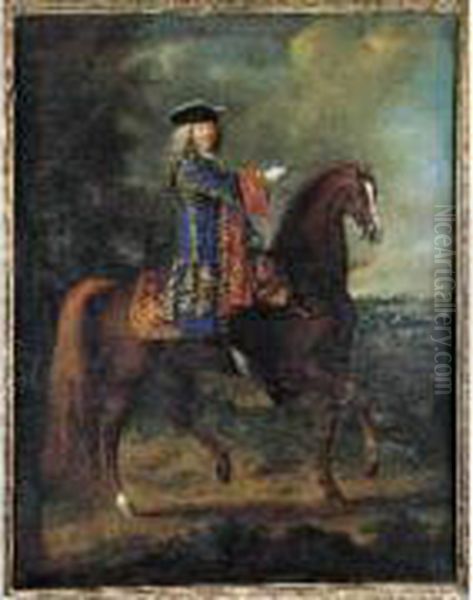 Huile Sur Toile Oil Painting by Jean-Baptiste Martin