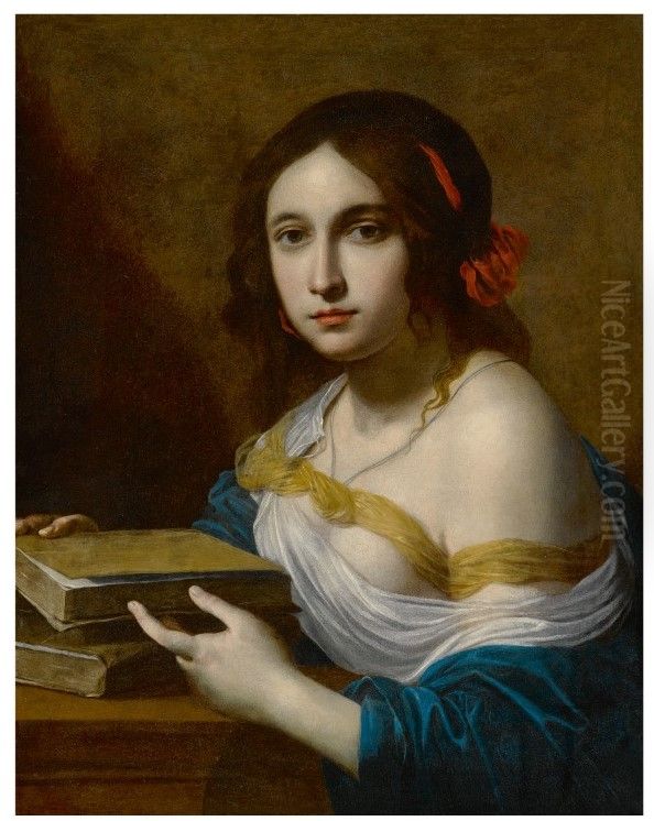 An Allegory Of Wisdom Oil Painting by Giovanni Martinelli