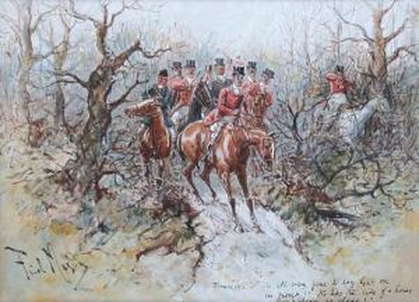 'timmins' 'its All Very True To 
Say Get On Infront!' 'its Like The Side Of A House And As Slippery 
Asglass!' Oil Painting by George Finch Mason