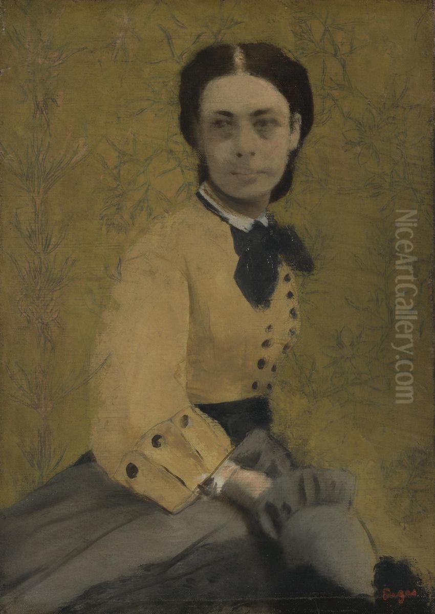 Princess Pauline de Metternich Oil Painting by Edgar Degas