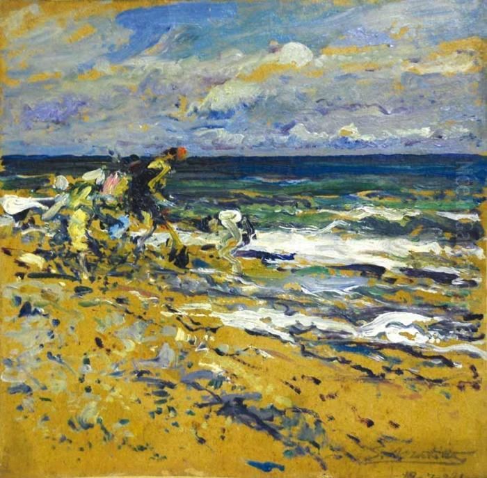 Marina Oil Painting by Segundo Matilla