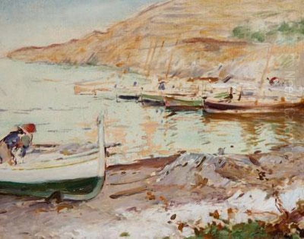 Marina Oil Painting by Segundo Matilla