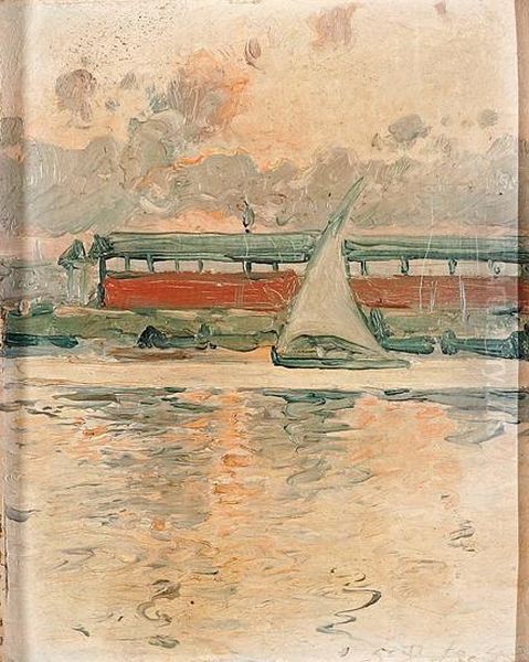 Marina Oil Painting by Segundo Matilla