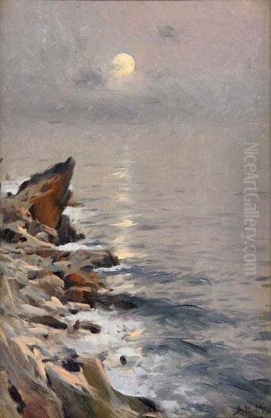 Vista Marina Oil Painting by Segundo Matilla