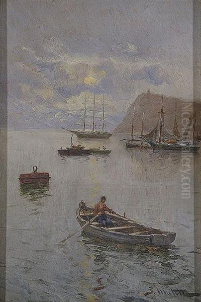 Marina Oil Painting by Segundo Matilla