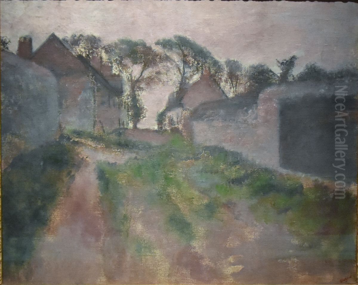 At Saint-Valery-sur-Somme Oil Painting by Edgar Degas