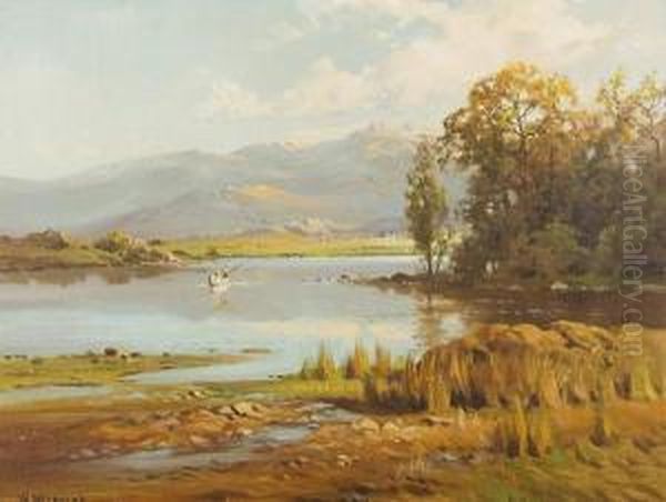 Loch Duich Oil Painting by Robert McGregor
