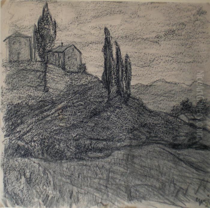 Paesaggio Oil Painting by Guido Meineri