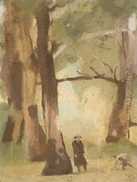 Eltham Oil Painting by Duncan Max Meldrum