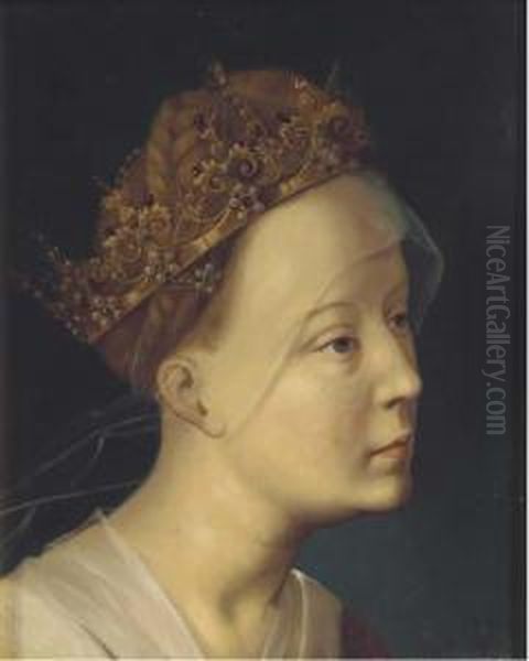 Saint Catherine Oil Painting by (manner of) Memling, Hans