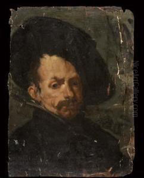 Sin Titulo Oil Painting by Luis Menendez Pidal