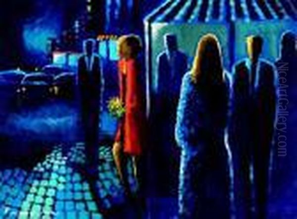 Bosgezicht Oil Painting by Sientje Mesdag Van Houten