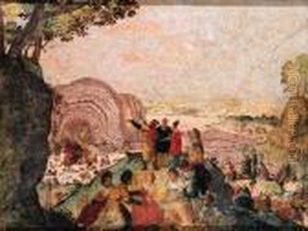 The Crossing Of The Red Sea Oil Painting by Cornelis Massys