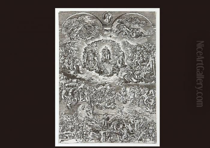 Lastjudgement Oil Painting by Michelangelo Buonarroti
