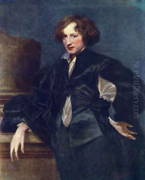 Self-Portrait 1625-30 Oil Painting by Sir Anthony Van Dyck