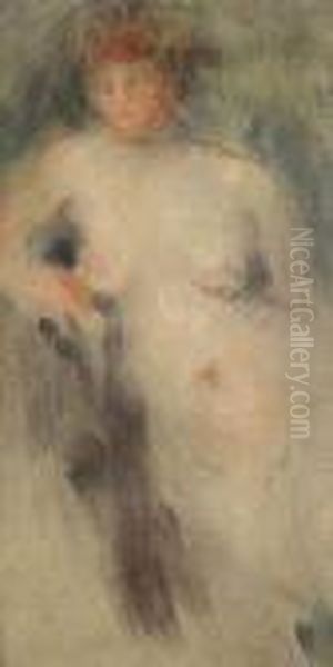 Nu Oil Painting by Lucien Mignon