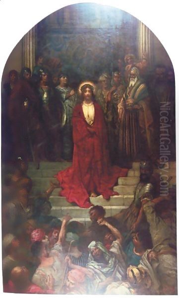 Ecce Homo (Behold the Man) Oil Painting by Gustave Dore