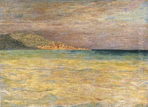 Paesaggio Costiero Oil Painting by Professor Filiberto Minozzi