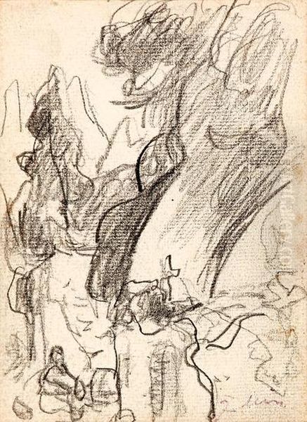 Paisaje Oil Painting by Joaquim Mir