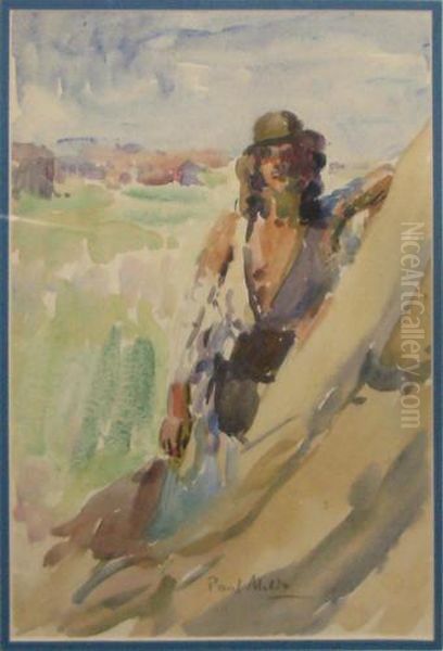 In Excursie Oil Painting by Paul Molda