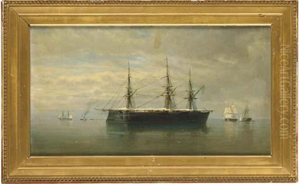 Cuirasse Francais Oil Painting by Rafael Monleon y Torres