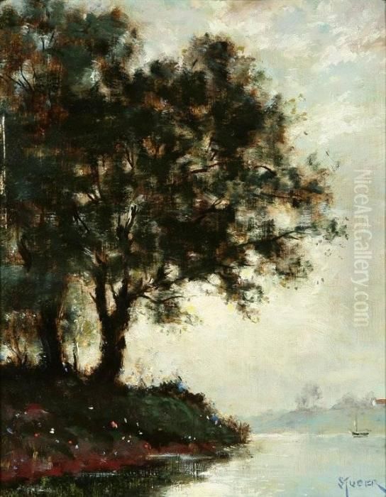 Carmel Beach Oil Painting by Mary Deneale Morgan