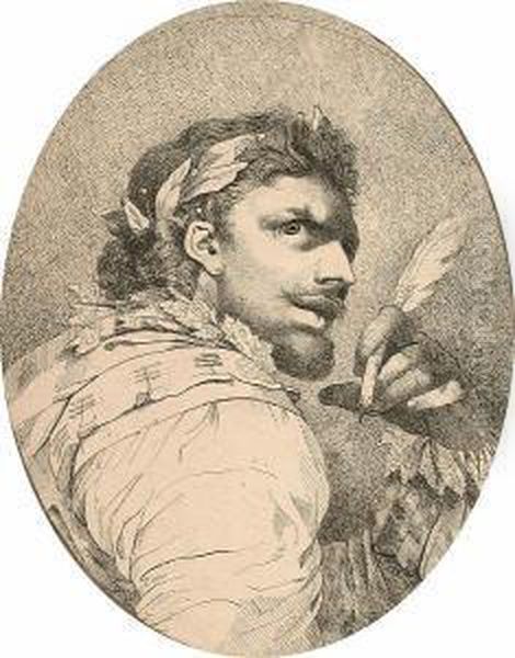 Edgar (king Lear); King Lear; 
Falstaff (henry Iv); Poet (a Midsummer Night's Dream); Cassandra 
(troilleus & Cressida); Bardolph (henry Iv); Ophelia (hamlet); 
Shylock (the Merchant Of Venice); Beatrice (much Ado About Nothing); 
Caliban (the Tem Oil Painting by John Hamilton Mortimer