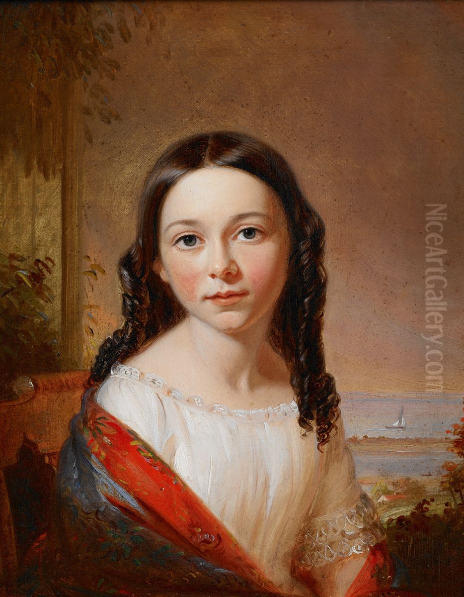 Portrait Of Maria Seabury Oil Painting by William Sidney Mount