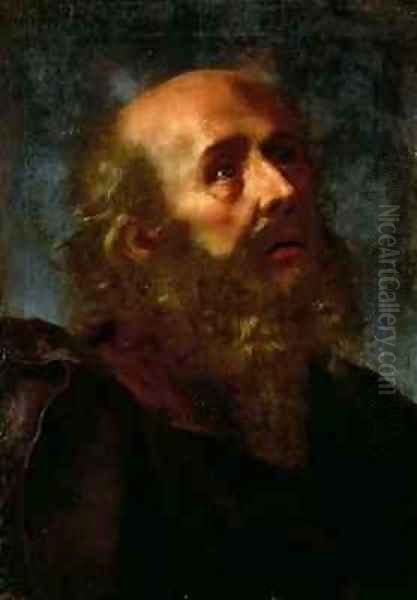 Moses Oil Painting by Carlo Dolci