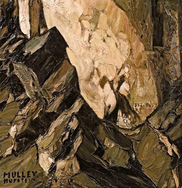 Felsenhohle Oil Painting by Oskar Mulley