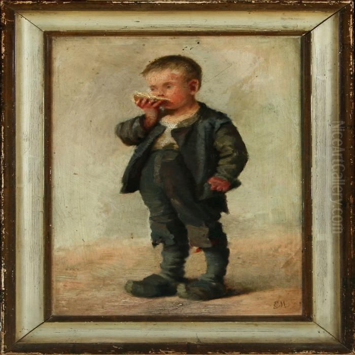 Niels Oil Painting by Emilie Mundt